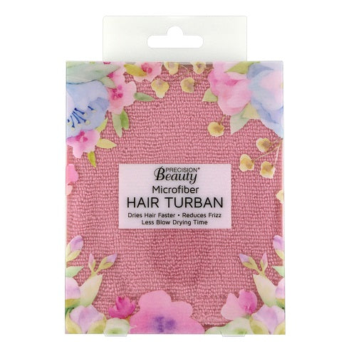 PINK QUICK DRY MICROFIBER HAIR TURBAN C/P 72