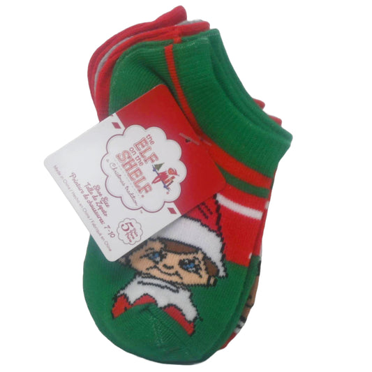 5pk ELF ON THE SHELF JOY NS SOCKS SIZE 4-6 C/P 60