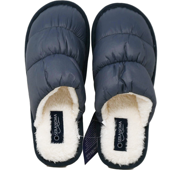 GREY LADIES SLIPPERS SIZE 8 C/P 18