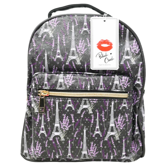 BLK SPRK LAV PARIS BACKPACK (NO UPC, HAS PROP 65 LABEL) C/P 24