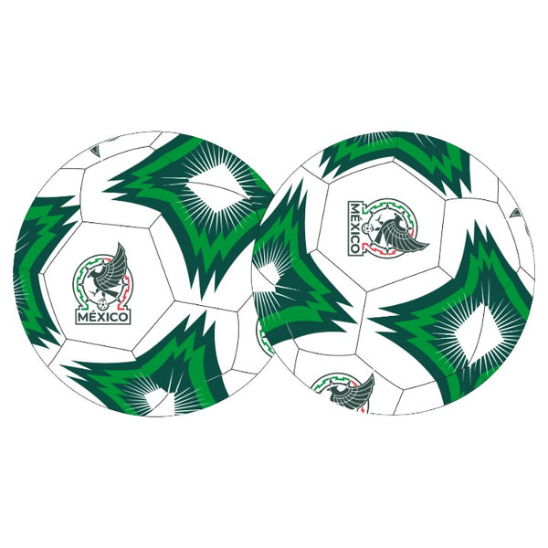 Grn Wht Mexico Soccer Ball C/P 8