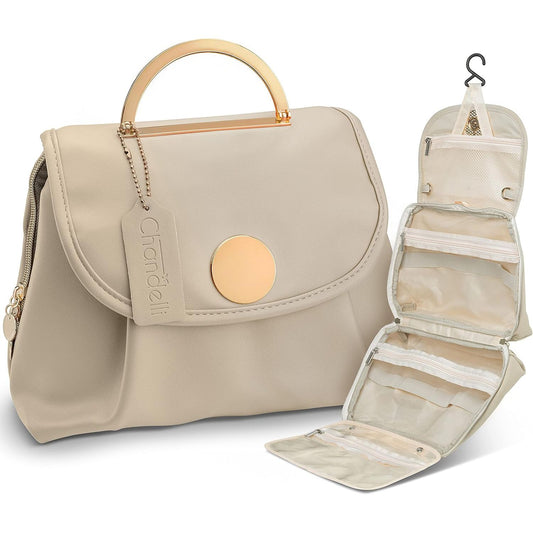 CREAM TOILETRY BAG C/P 20