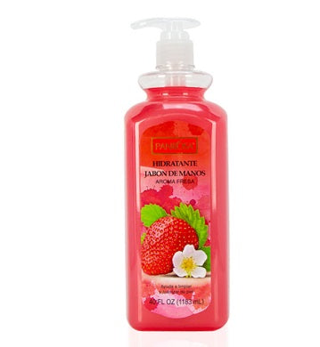 40oz Hand Soap - Strawberry Scent(Spanish) C/P 12