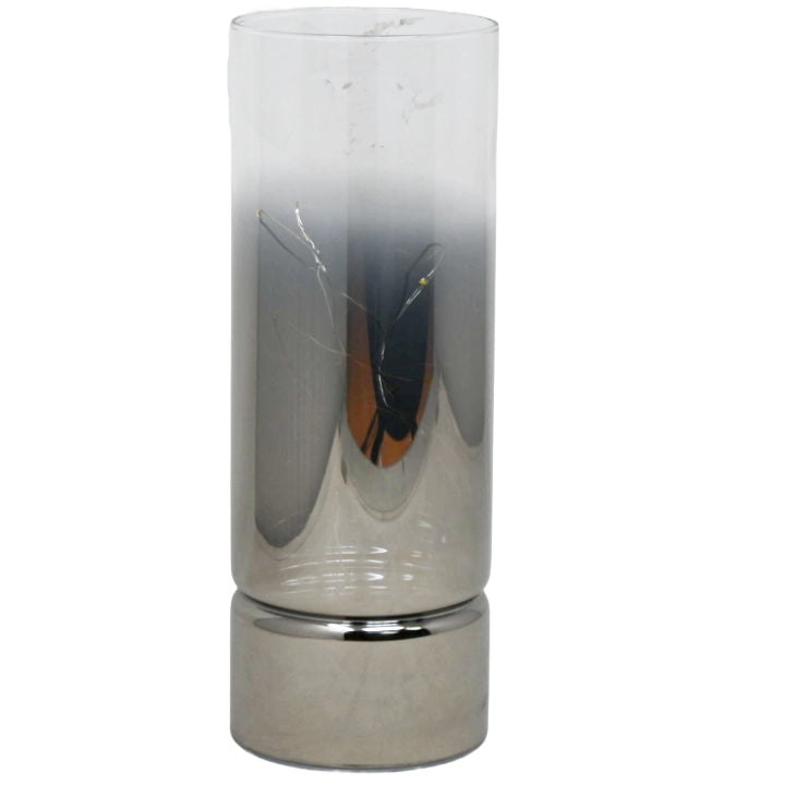 GLASS VASE W/LED STRING LIGHT W/O BATTERIES C/P 12
