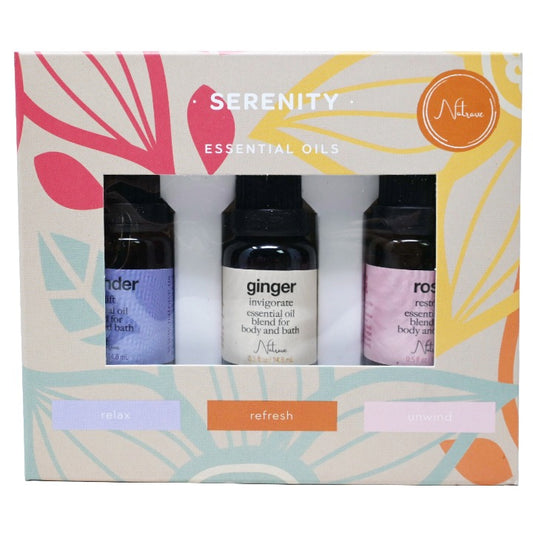 3pc Serenity Essential Oils Set C/P 24 Natrave
