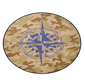 39.4"D ROUGH TERRAIN ACCENT RUG C/P 2