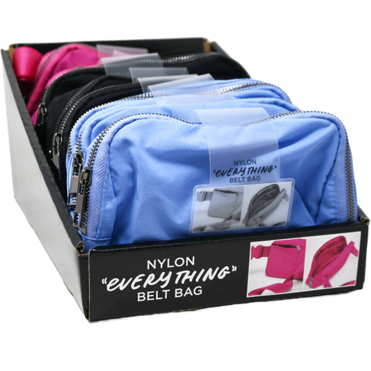 GENERIC FANNY PACK 3-ASST COLORS C/P 9