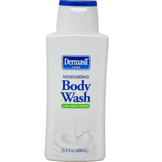 13.5oz Cool Melon Body Wash Dermasil Moisturizing C/P 24