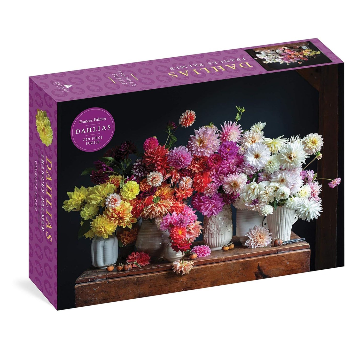 750pc Dahlias Puzzle C/P 12