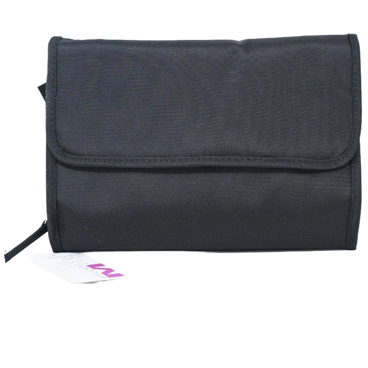 BLACK HANGING VALET COSMETIC BAG C/P 24