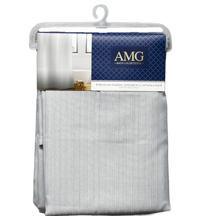 70x72" GREY SHOWER CURTAIN C/P 36