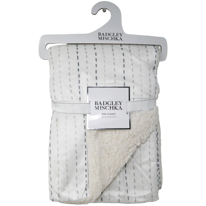 Blue Dash Throw C/P 48 Badgley Mischka