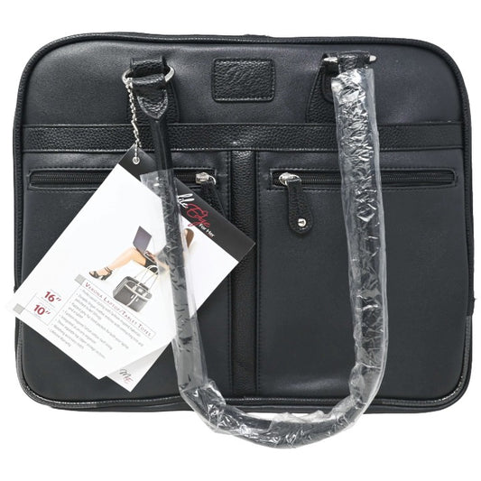 Blk Verona Laptop Tote C/P 5 Mobile Edge
