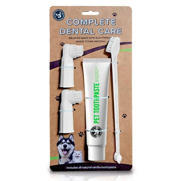4pc Complete Pet Dental Kit Vanilla Precious Tales C/P 48