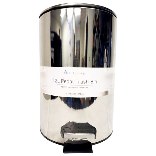 12L Trash Bin Chr C/P 4