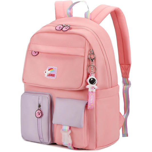*OUTSIDE CA* PINK BACKPACK W/MULTI-POCKETS C/P 30