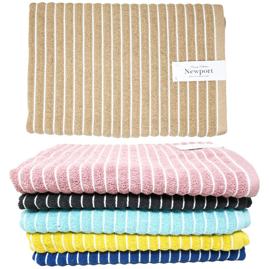 Asst 30x60 Stripe Bath Towel C/P 36