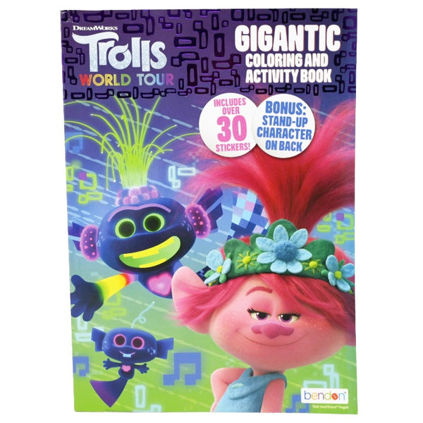 Trolls World Tour Gigantic Book C/P 12 Dreamworks