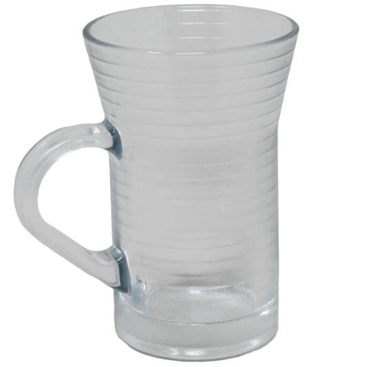 8.5oz GLASS MUG C/P 24