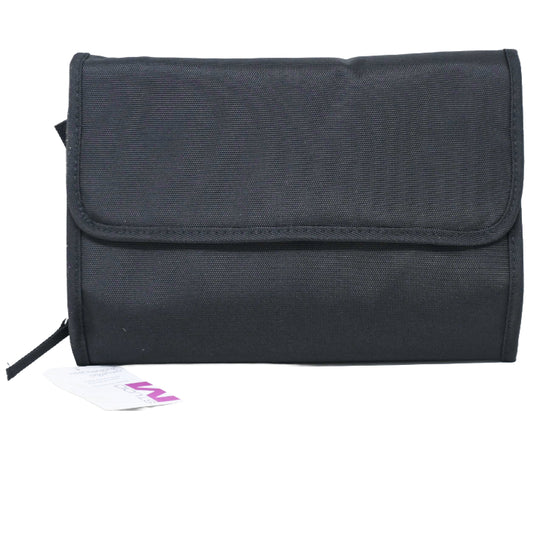 BLACK HANGING VALET COSMETIC BAG C/P 24