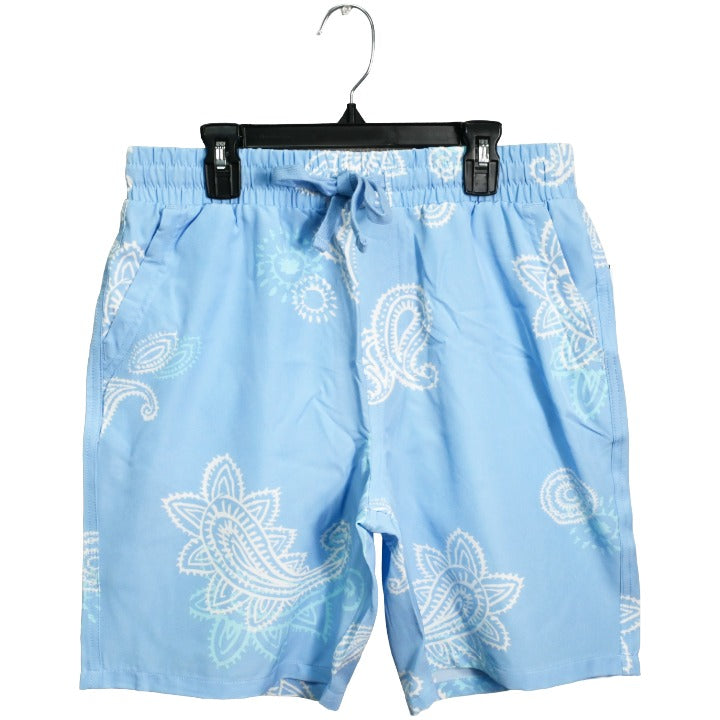 Mens Sky Paisley Volley Shorts C/P 60 Drill Clothing Co.