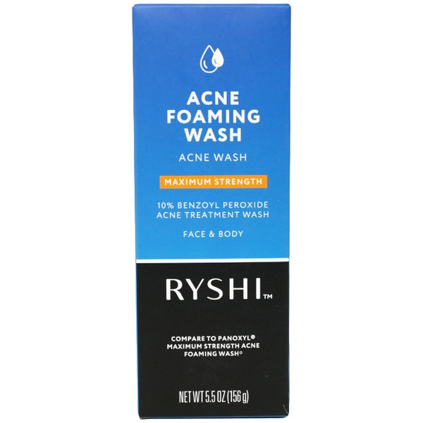 5.5oz Acne Foaming Wash C/P 24 Ryshi