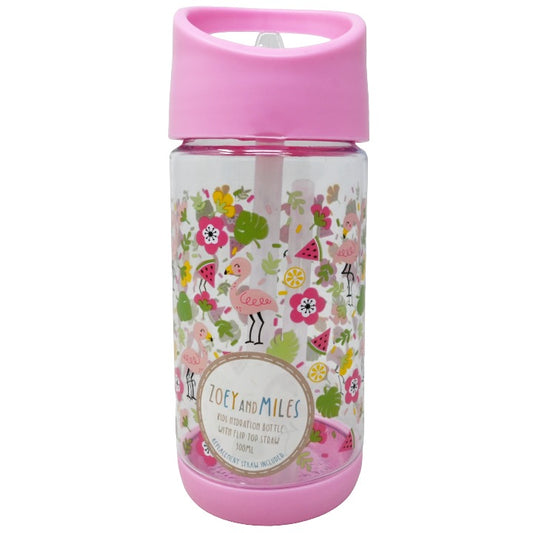 Kids Flamingos Bottle C/P 24 Zoey & Miles