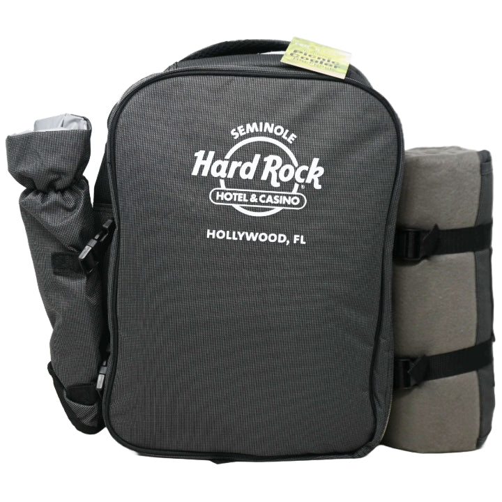 Nap Sack Bottle Holder Blanket Hard Rock Picnic On The Go C/P 4