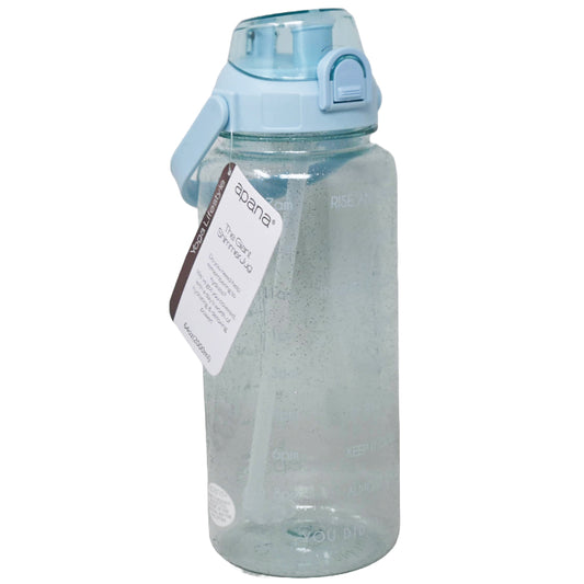 64oz ATHENIAN BLUE SHIMMER TINTED WATER BOTTLE APANA C/P 12