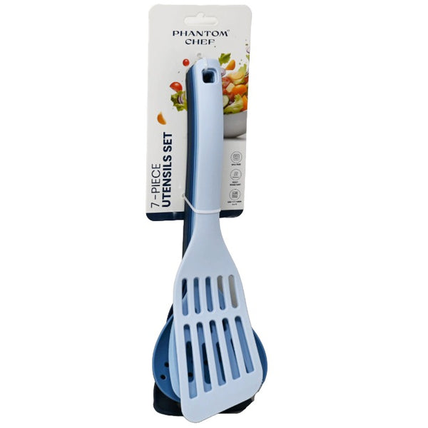 7pc Navy Kitchen Utensil Set C/P 6