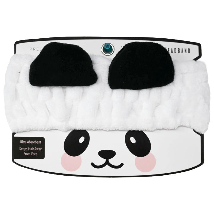 PANDA PLUSH PRECISION BEAUTY HEADBAND C/P 72