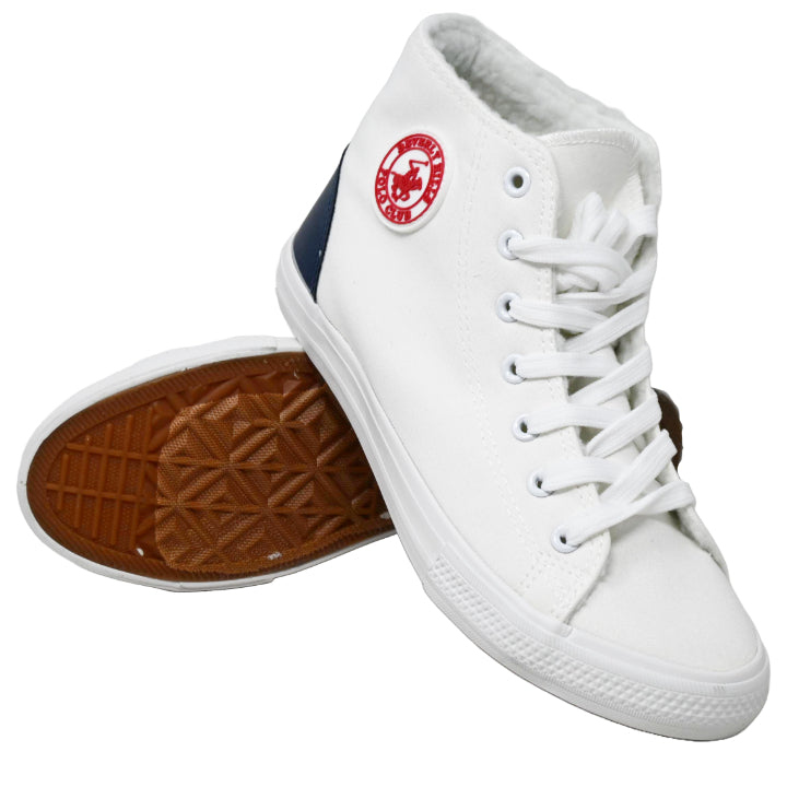 BHPC WHITE TOP VARSITY SNEAKERS ASST SIZE C/P 12
