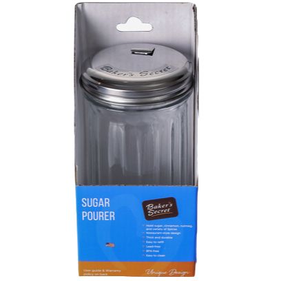 Baker's Secret Glass Sugar Dispenser C/P 36
