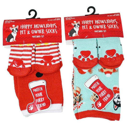 LADIES & PET CHRISTMAS SOCKS C/P 72