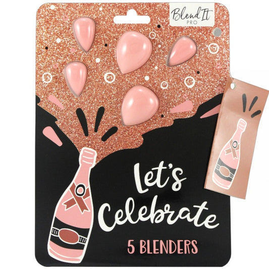 5pc MAKEUP SPONGE BLENDER C/P 24