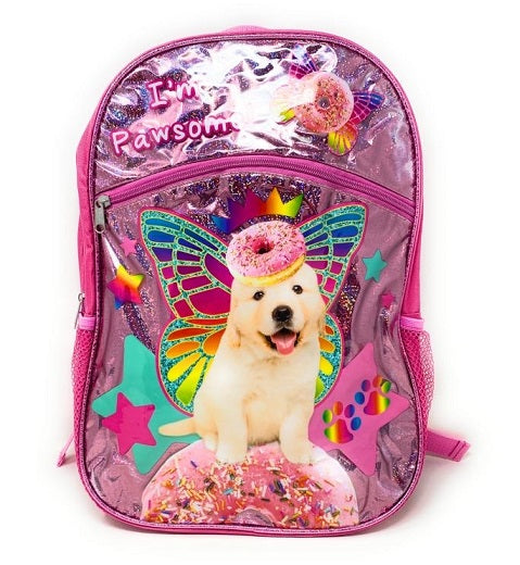 PAWSOME PRINT BACKPACK C/P 6
