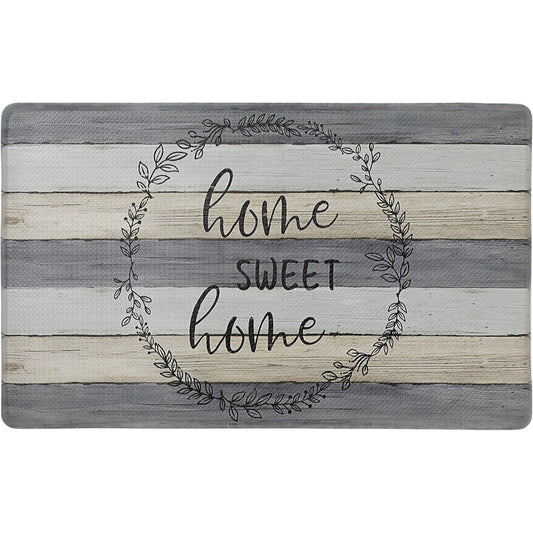 20''x55'' Home Mat Home Sweet Home Anti-Fatigue Kitchen Mat C/P 6