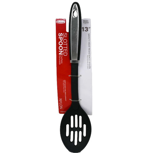 13" Nylon Slotted Spoon Kocina C/P 96
