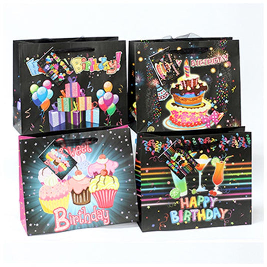 Lg Bday Glit Bag   C/P 144