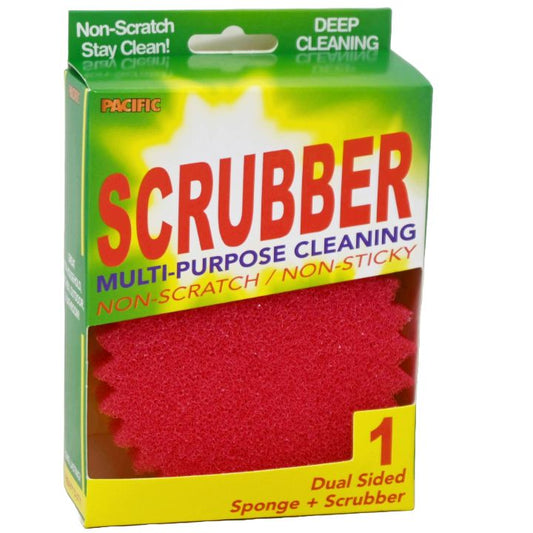 2-Sided Sponge Multi-Purpose Cleaning Scrubber C/P 24