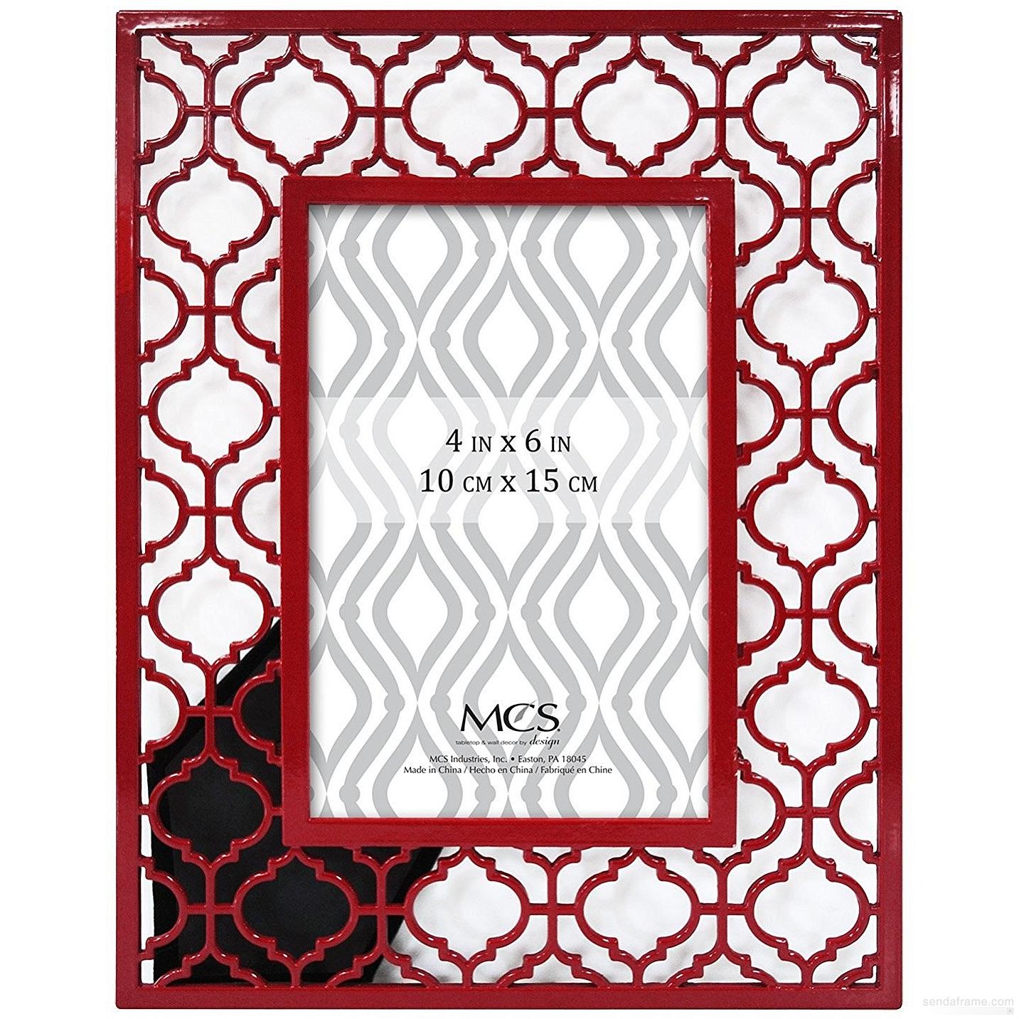 BROCADE FR 4X6 SHINY RED C/P 4