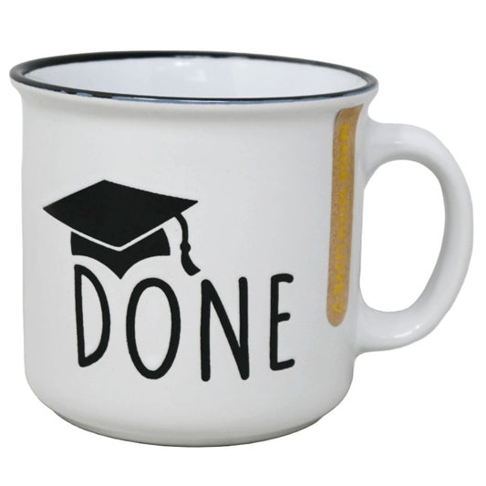 White Grad Mug C/P 36