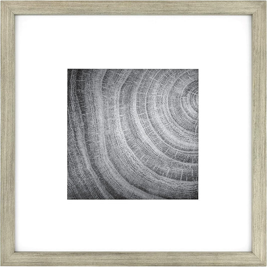 14X14" RUSTIC GRAY WOOD FRAME C/P 1