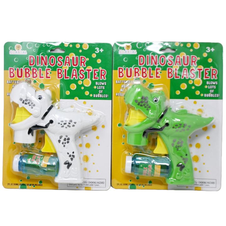 DINO ASST BUBBLE BLASTER C/P 24