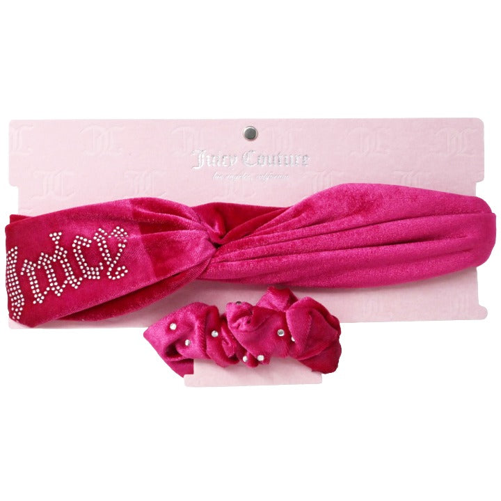 2pc HPnk Headband Scrunchie Set C/P 144 Inner Bag 36 Juicy Couture
