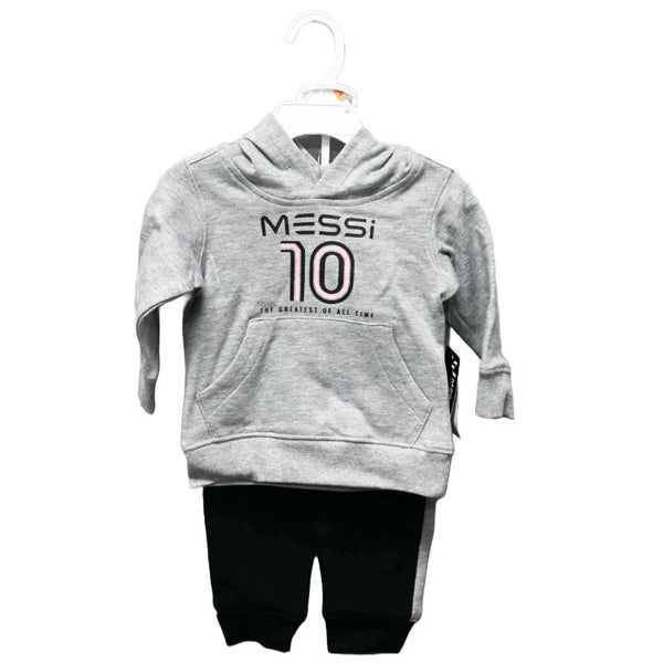 2pc BOYS MESSI LS TOP/PANT JOGGER SET, 3-ASST SIZE (12m-18m-24m) C/P 24