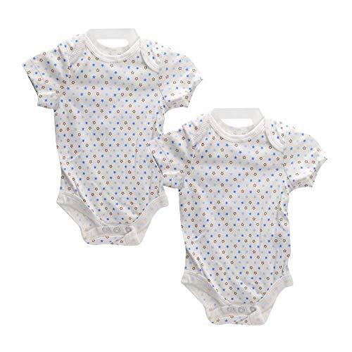 NEW BORN ONESIE STAR PRINT C/P 12