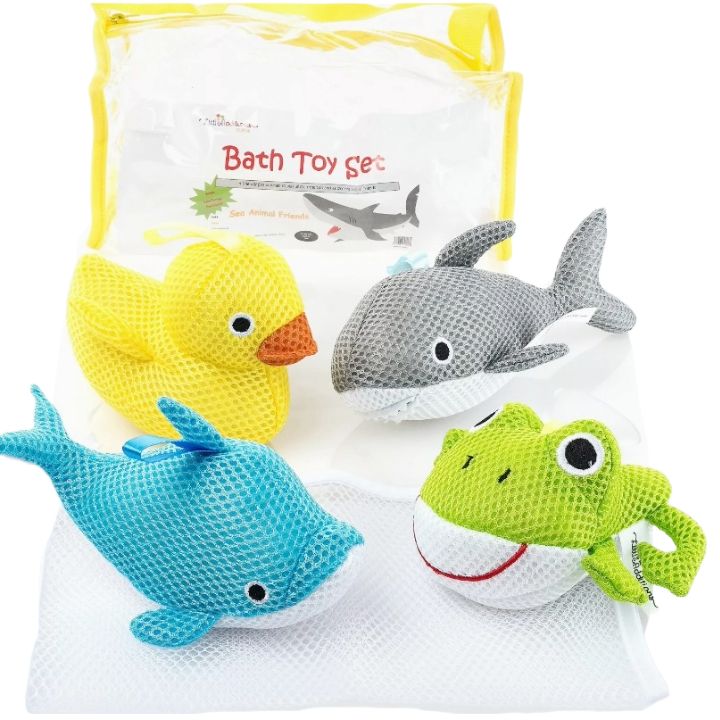 4pc SEA COLLECTION BATH TOYS C/P 36