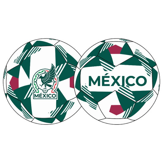Wht Grn Mexico Soccer Ball C/P 8