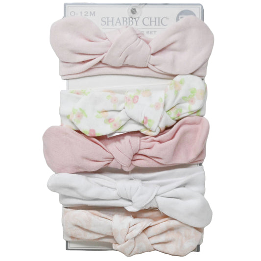 5pk Headband Set -Pink, White C/P 72